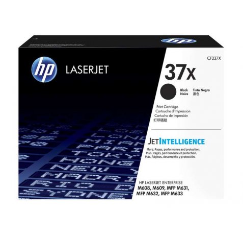 HP CF237X Negro Cartucho de Toner Original - 37X