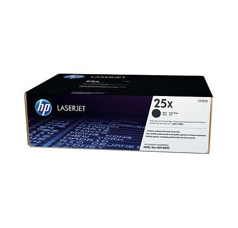 HP CF325X Negro Cartucho de Toner Original - 25X