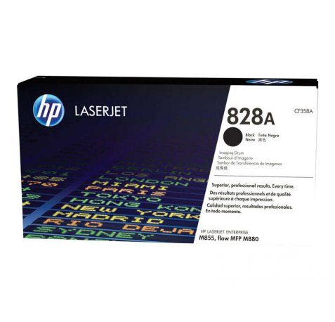 HP 828A negro | Tambor de imagen original -