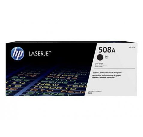 HP CF360A Negro Cartucho de Toner Original - 508A