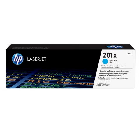 HP CF401X Cyan Cartucho de Toner Original - 201X