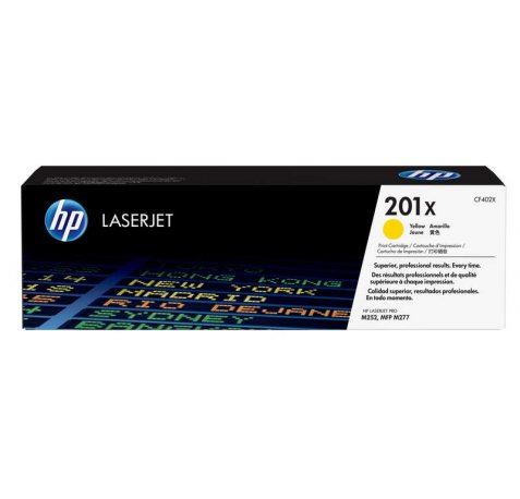 HP CF402X Amarillo Cartucho de Toner Original - 201X