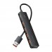 Vention HUB 5 en 1 USB-A 3.2 Gen2 a 4xUSB 3.2 Gen2/USB-C 10G - 0.15m - Color Negro