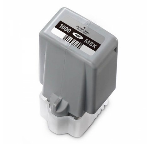Compatible Canon PFI1000 Negro Mate Cartucho de Tinta Pigmentada PFI-1000MBK / 0545C001 para Canon imagePROGRAF Pro-1000
