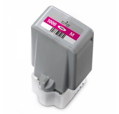 Compatible Canon PFI1000 Magenta Cartucho de Tinta Pigmentada PFI-1000M / 0548C001 para Canon imagePROGRAF Pro-1000