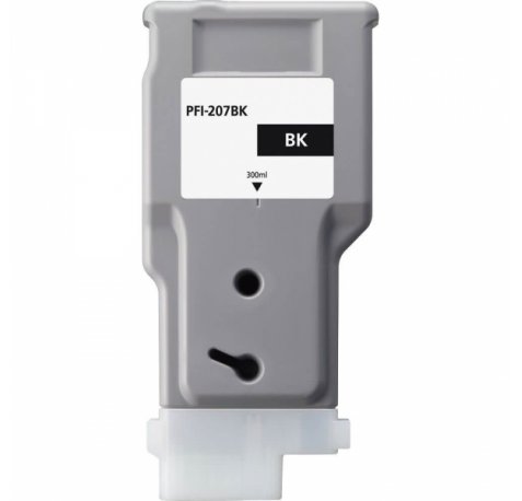 Canon PFI207 negro | Cartucho de tinta compatible - reemplaza