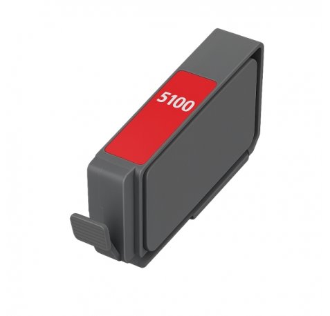 Canon PFI5100 Rojo Cartucho de Tinta Pigmentada Generico - Reemplaza PFI5100R/6958C001