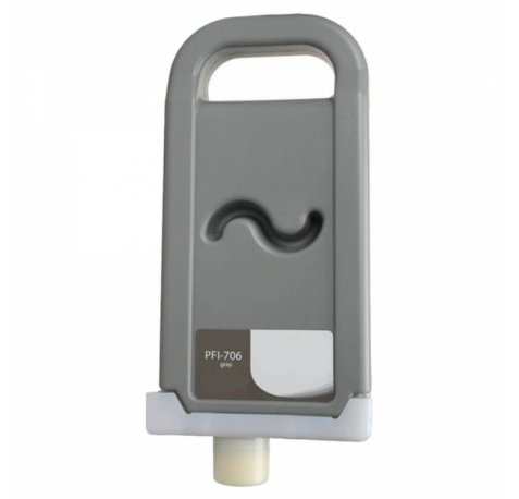 Compatible Canon PFI706 Gris Tinta Pigmentada 6690B001 / PFI-706GY