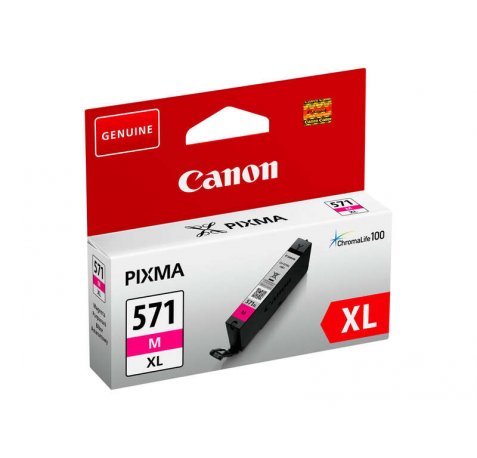 Canon CLI571XL Magenta Cartucho de Tinta Original - 0333C001