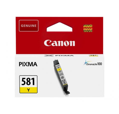 Canon CLI581 Amarillo Cartucho de Tinta Original - 2105C001