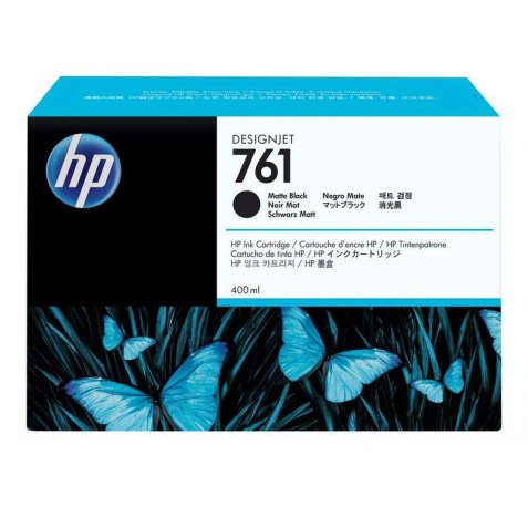 HP 761 Negro Mate Cartucho de Tinta Original - CM991A