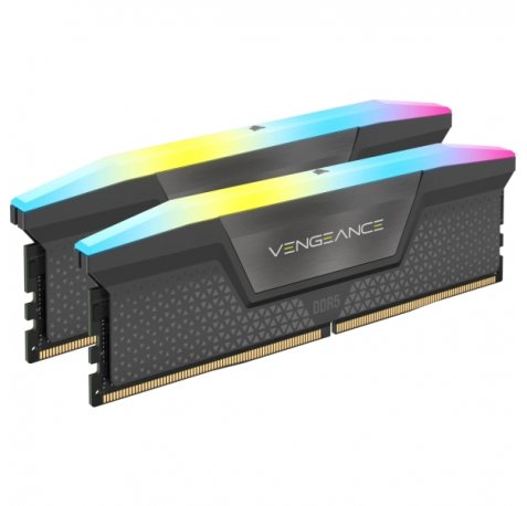 Corsair Vengeance Memoria DDR5 32GB 2x16GB PC6000 RGB - Color Negro