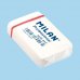 Milan Professional Soft 412 Goma de Borrar Rectangular - Miga de Pan - Caucho Sintetico - Envueltas Individualmente - Color Blanco (12 uds)