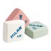 Milan 430 Goma de Borrar Cuadrada - Miga de Pan - Suave Caucho Sintetico - Colores Surtidos (30 uds)
