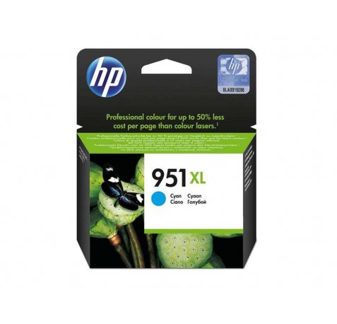 HP 951XL Cyan Cartucho de Tinta Original - CN046AE