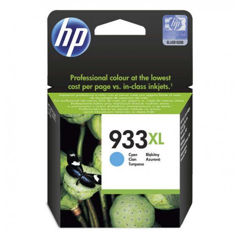 HP 933XL Cyan Cartucho de Tinta Original - CN054AE