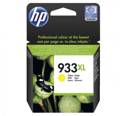 HP 933XL Amarillo Cartucho de Tinta Original - CN056AE