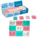 Milan 460 Goma de Borrar Rectangular Flexible - Miga de Pan - Caucho Sintetico - Dibujos Infantiles - Colores Surtidos (60 uds)