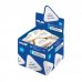 Milan 4836 Goma de Borrar Triangular Flexible - Miga de Pan - Caucho Sintetico - Color Blanco (36 uds)