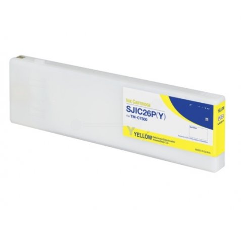 Compatible Epson SJIC26P Amarillo Tinta Pigmentada