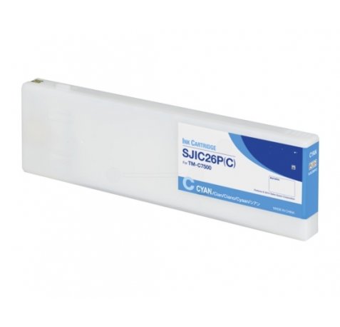 Compatible Epson SJIC26P Cyan Tinta Pigmentada