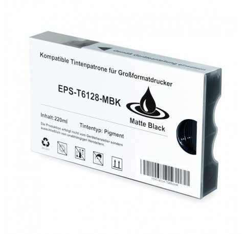 Compatible Epson T5678 Negro Mate Cartucho de Tinta Pigmentada C13T567800 para Epson Stylus Pro 7800, 9800