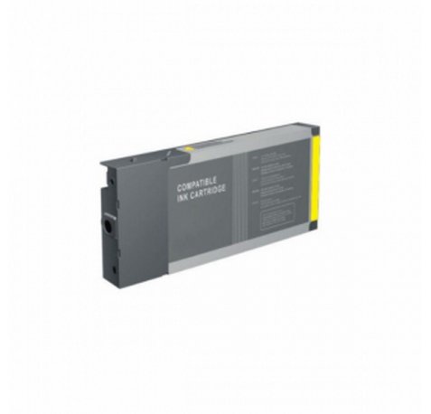Compatible Epson T6144 Amarillo Cartucho de Tinta Pigmentada C13T614400 para Epson Stylus Pro 4400 / 4450