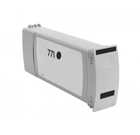 Compatible HP 771C Negro Photo Cartucho de Tinta Pigmentada B6Y13A para DesignJet Z6200, Z6600, Z6610, Z6800, Z6810
