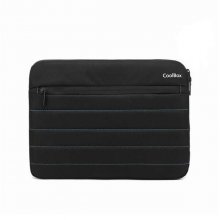 CoolBox Funda para Tablet/Netbook/Portatil hasta 13" - Acolchado - Tejido Impermeable - Cierre de Cremallera - Color Negro