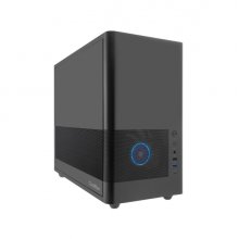 Coolbox MP2 Caja Torre MicroATX - TamaÃ±o Disco Soportado 3.5", 2.5" - USB-A 3.2 Gen1, USB-C 3.2, USB-A 2.0 Gen1 y Audio HD - FullMetal - Color Negro