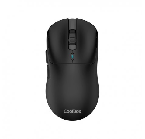 Coolbox W03 Raton Gaming Inalambrico 10000dpi - 7 Botones - Sensor Pixart 3325 - Color Negro