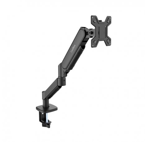 Coolbox M02 Soporte de Mesa con Brazo Articulado para Monitor Hasta 32" - Giratorio e Inclinable - Gestion de Cables - Peso Max 8kg - VESA 100x100mm - Color Negro