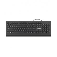 Coolbox FlatPro Teclado USB con 105 Teclas - Teclas planas - QWERTY EspaÃ±ol - Color Negro