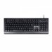 Coolbox V4 Teclado con Lector DNIe - Conexion USB - Compatible con Windows y Mac - Diseño Compacto - Instalacion Sencilla - Color Negro