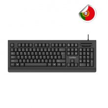 Coolbox TEC04DNIPT Teclado USB - Portugues - Lector Samartcard integrado - DNIe 4.0 y anteriores - Color Negro Coolbox TEC04DNIPT Teclado USB - Portugues - Lector Samartcard integrado - DNIe 4.0 y anteriores - Color Negro