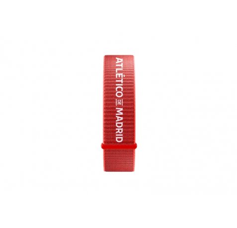 Savefamily Correa de Tela para Savewatch Plus Edicion Atletico de Madrid - Color Roja
