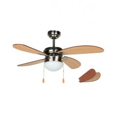 Orbegozo CP 70095 Ventilador de Techo - Aire Renovado y Limpio - Iluminacion Incorporada - 3 Niveles de Potencia - Versatil y Eficiente