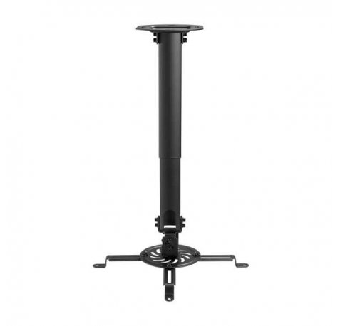 Aisens Soporte Universal Giratorio - Inclinable y Extensible de Techo para Proyector - Hasta 13.5Kg - Color Negro