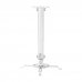 Aisens Soporte Universal Giratorio - Inclinable y Extensible de Techo para Proyector - Hasta 13.5Kg - Color Blanco