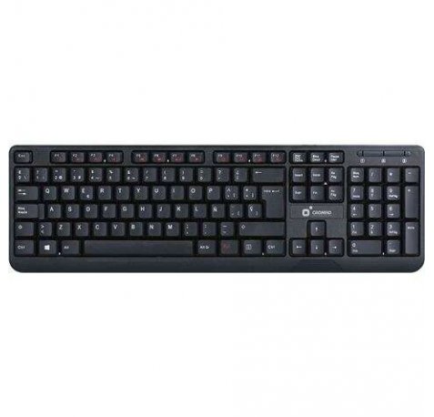 Cromad T50 Teclado Multimedia USB - Teclas FN + Multimedia - Diseño Extrafino y Tacto Suave