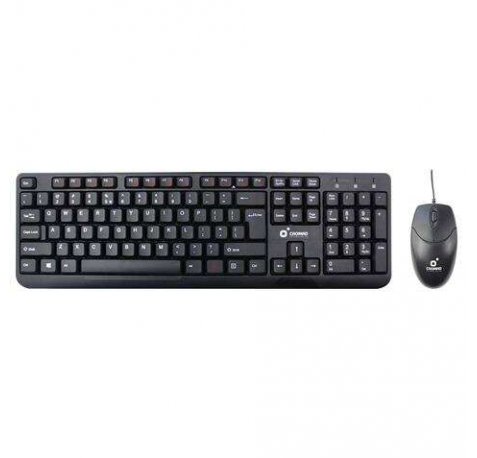 Cromad Pack USB Teclado + Raton 1000dpi 3 Botones