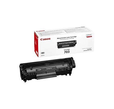Canon 703 Negro Cartucho de Toner Original - 7616A005