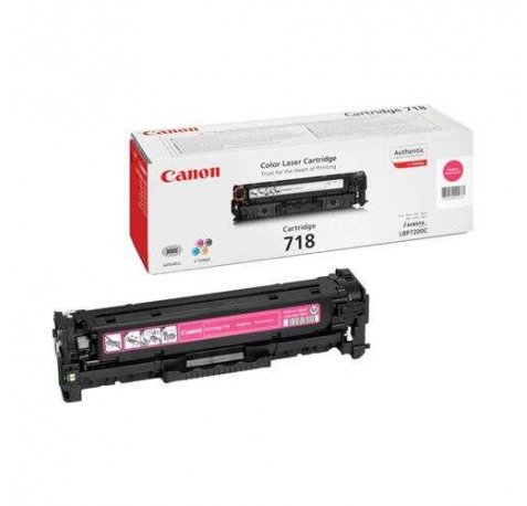 Canon 718 Magenta Cartucho de Toner Original - 2660B002