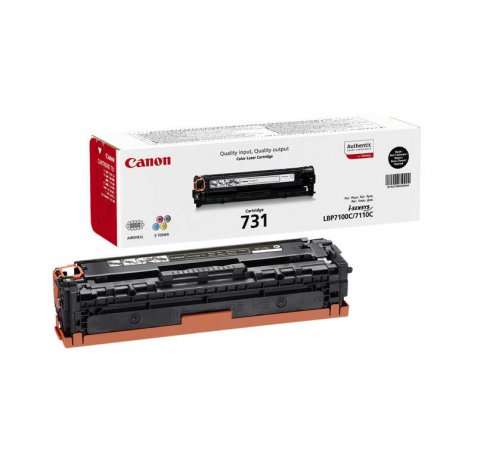 Canon 731 Negro Cartucho de Toner Original - 6272B002