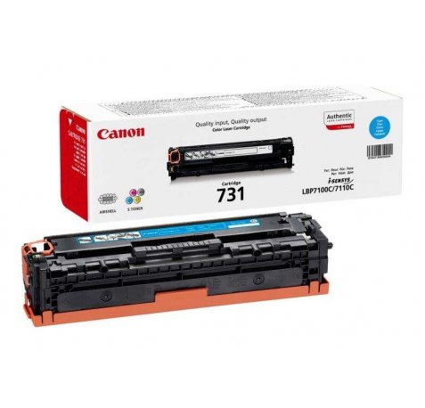 Canon 731 Cyan Cartucho de Toner Original - 6271B002