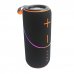 Coolsound Rainbow Beat Altavoz Bluetooth True Wireless 20W - Autonomia hasta 3h - USB, MicroSD y Aux - Funcion Manos Libres - Radio FM - Iluminacion RGB - Color Negro