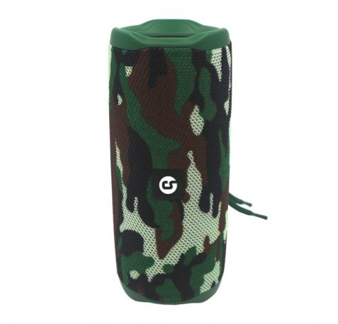 Coolsound Street Vibe Altavoz Bluetooth True Wireless 10W - Autonomia hasta 3h - USB, MicroSD - Funcion Manos Libres - Radio FM - Color Verde Militar
