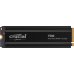 Crucial T500 Disco Duro Solido SSD 1TB M2 2280 PCIe NVMe 4.0 x4 Heatsink