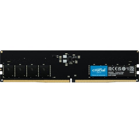 Crucial Memoria RAM DDR5 32GB 4800MHz CL40 DIMM