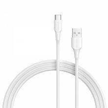 Vention Cable USB-A Macho a USB-C Macho - 1.5m - 3A - 60W - 480Mbps - Color Blanco